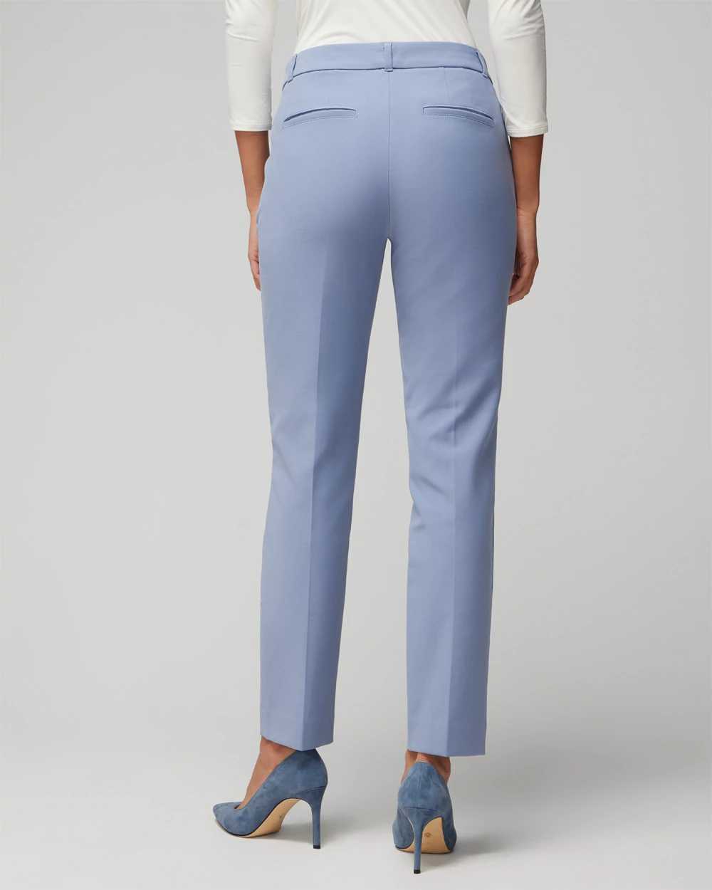 WHBM Elle Slim Ankle Comfort Stretch Pant